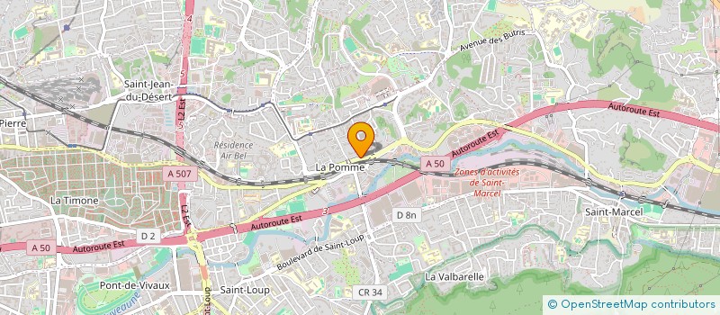 localisation de l'entreprise MONSIEUR MOHAMED NACEUF à MARSEILLE