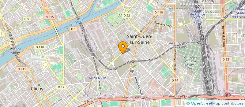 localisation de l'entreprise MONSIEUR MOHAMED NACEUR à SAINT-OUEN-SUR-SEINE
