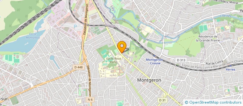 localisation de l'entreprise MONSIEUR MOHAMED NACEUR KRIFA à MONTGERON