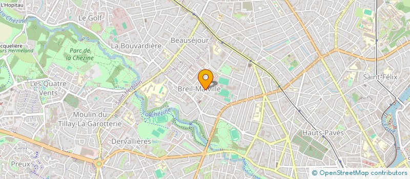localisation de l'entreprise MONSIEUR MOHAMED NADER à NANTES