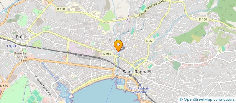 localisation de l'entreprise MONSIEUR MOHAMED-NADHIR HAMILA à FREJUS