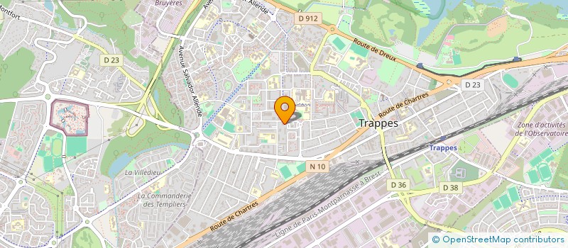 localisation de l'entreprise MONSIEUR MOHAMED-NADIR BOULADJERAF à TRAPPES