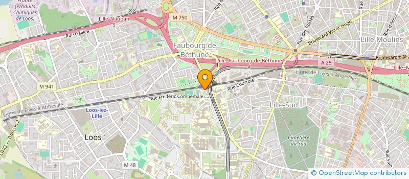 localisation de l'entreprise MONSIEUR MOHAMED NADIR CHERFIA à LILLE