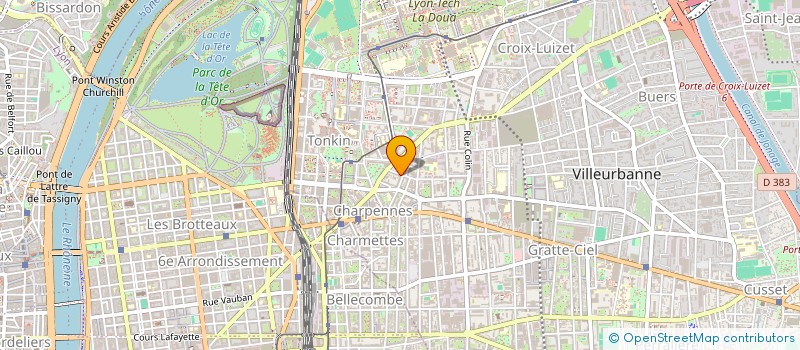 localisation de l'entreprise MONSIEUR MOHAMED NADJIB BILLAMI  VILLEURBANNE