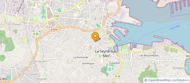 localisation de l'entreprise MONSIEUR MOHAMED NAGARA à LA SEYNE-SUR-MER
