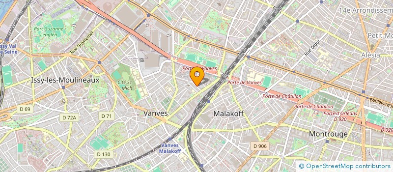 localisation de l'entreprise MONSIEUR MOHAMED NAJAH à VANVES