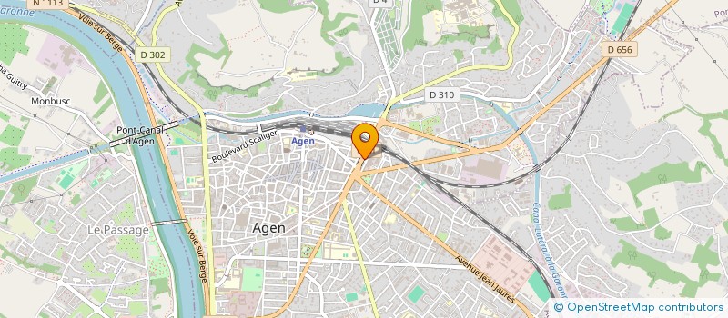 localisation de l'entreprise MONSIEUR MOHAMED NAJI  AGEN