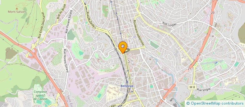 localisation de l'entreprise MONSIEUR MOHAMED NAJI  SAINT-ETIENNE