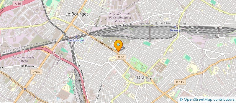 localisation de l'entreprise MONSIEUR MOHAMED NAMOUS  DRANCY