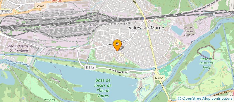 localisation de l'entreprise MONSIEUR MOHAMED NANOU  VAIRES-SUR-MARNE