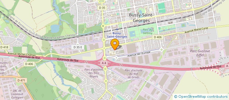 localisation de l'entreprise MONSIEUR MOHAMED NAOUAR  BUSSY-SAINT-GEORGES