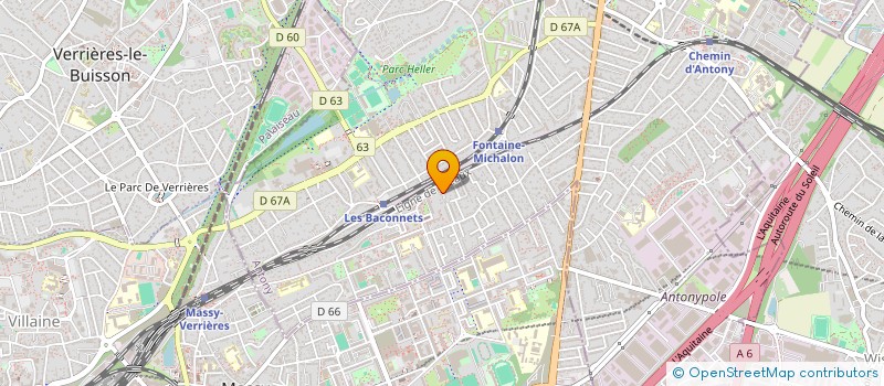 localisation de l'entreprise MONSIEUR MOHAMED NASR à ANTONY