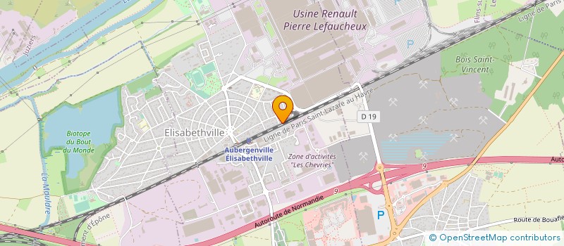 localisation de l'entreprise MONSIEUR MOHAMED NASSIM IKHLEF à AUBERGENVILLE