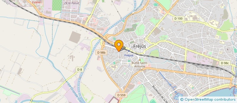 localisation de l'entreprise MONSIEUR MOHAMED NASSREDDINE SNOUSSI à FREJUS