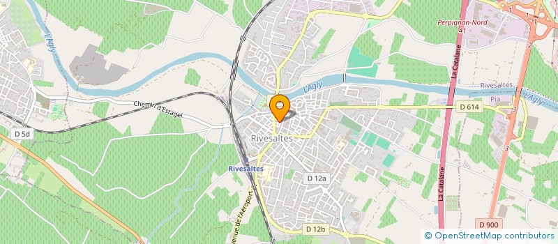 localisation de l'entreprise MONSIEUR MOHAMED NAUFAL MOHAMED JUNAIDEEN  RIVESALTES