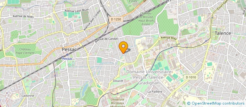 localisation de l'entreprise MONSIEUR MOHAMED NDIAYE  PESSAC