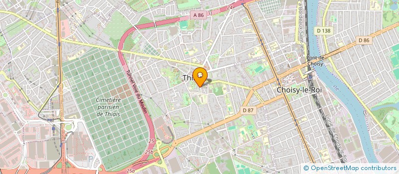 localisation de l'entreprise MONSIEUR MOHAMED NDOYE  THIAIS