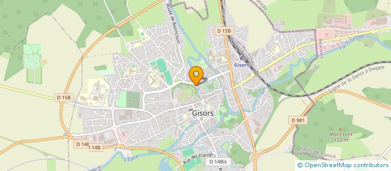 localisation de l'entreprise MONSIEUR MOHAMED NEBRI à GISORS