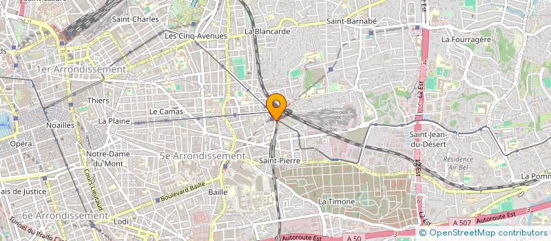 localisation de l'entreprise MONSIEUR MOHAMED NEDJMA  MARSEILLE