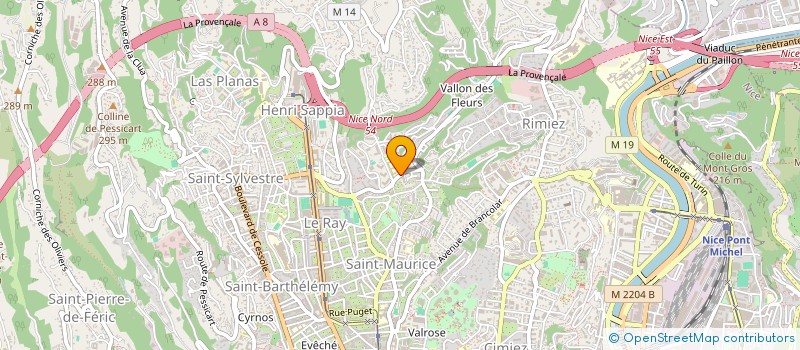 localisation de l'entreprise MONSIEUR MOHAMED NEGRI à NICE