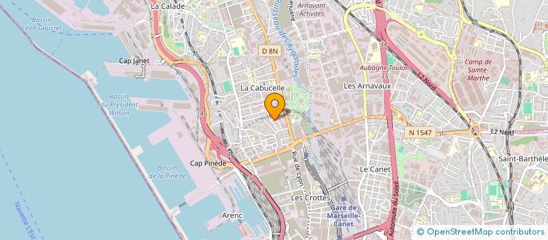 localisation de l'entreprise MONSIEUR MOHAMED NEHAL à MARSEILLE