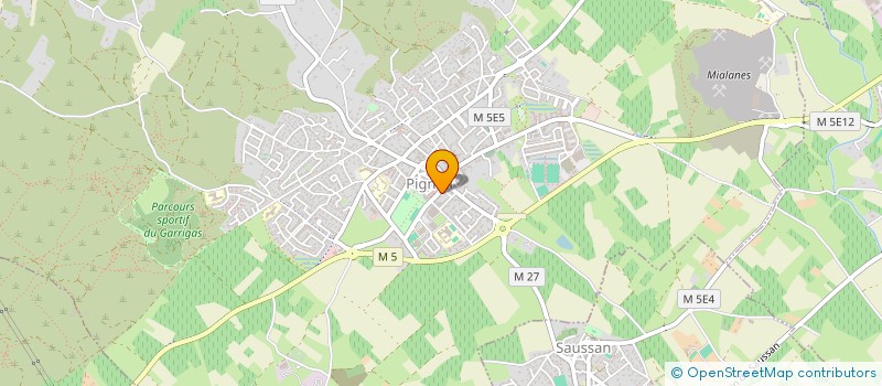 localisation de l'entreprise MONSIEUR MOHAMED NGADI à MURVIEL-LES-MONTPELLIER