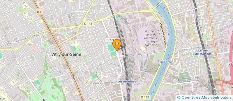 localisation de l'entreprise MONSIEUR MOHAMED NIAKATE  VITRY-SUR-SEINE