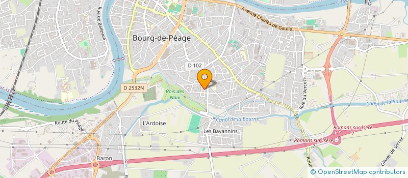 localisation de l'entreprise MONSIEUR MOHAMED NOUAR à BOURG-DE-PEAGE