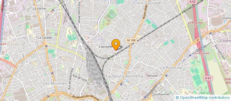 localisation de l'entreprise MONSIEUR MOHAMED NOUGAR à TOULOUSE