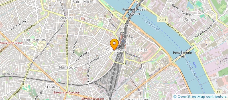 localisation de l'entreprise MONSIEUR MOHAMED NOUR AGREBI  BORDEAUX