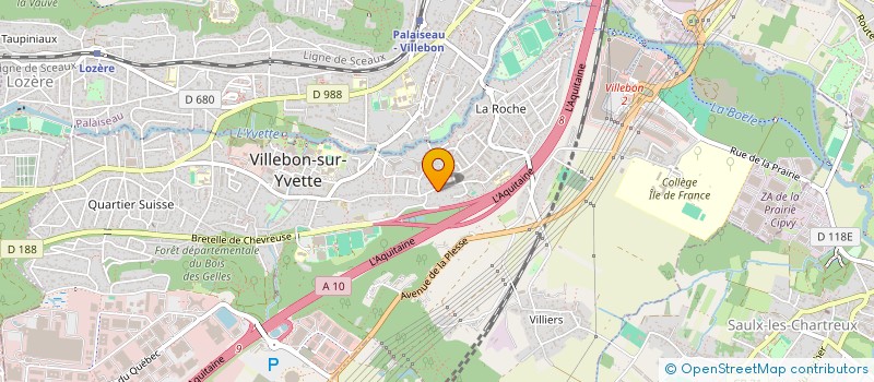 localisation de l'entreprise MONSIEUR MOHAMED-NOUR HAYED à VILLEBON-SUR-YVETTE