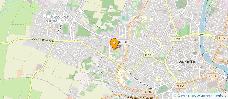 localisation de l'entreprise MONSIEUR MOHAMED OKADER à AUXERRE