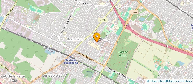 localisation de l'entreprise MONSIEUR MOHAMED-OMAR MANSOUR  TAVERNY