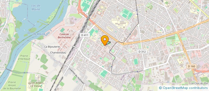 localisation de l'entreprise MONSIEUR MOHAMED OMEZZINE  ANGERS