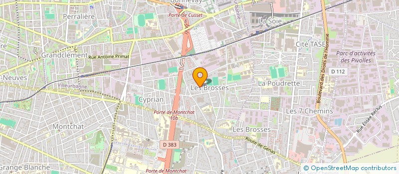 localisation de l'entreprise MONSIEUR MOHAMED OTHMAN  VILLEURBANNE