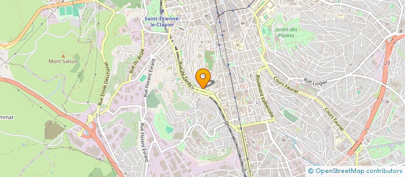 localisation de l'entreprise MONSIEUR MOHAMED OTHMAN  SAINT-ETIENNE