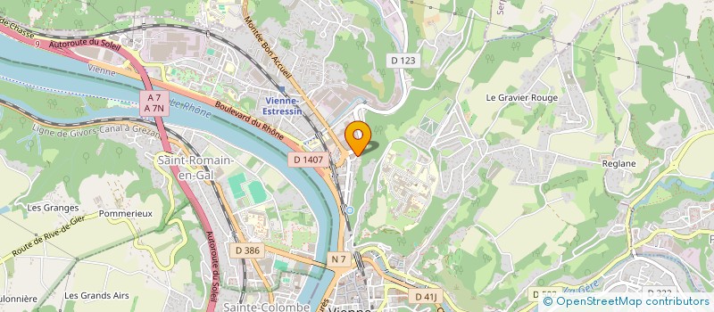 localisation de l'entreprise MONSIEUR MOHAMED OTMANI à VIENNE