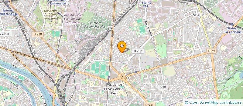 localisation de l'entreprise MONSIEUR MOHAMED OU SLIMANE KHEROUS  PIERREFITTE-SUR-SEINE