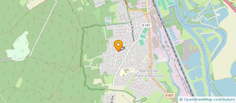 localisation de l'entreprise MONSIEUR MOHAMED OUAABOUZ  BLENOD-LES-PONT-A-MOUSSON