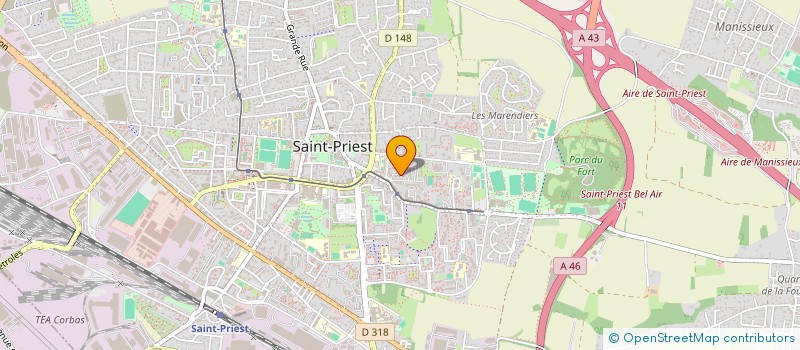 localisation de l'entreprise MONSIEUR MOHAMED OUADAH  SAINT-PRIEST