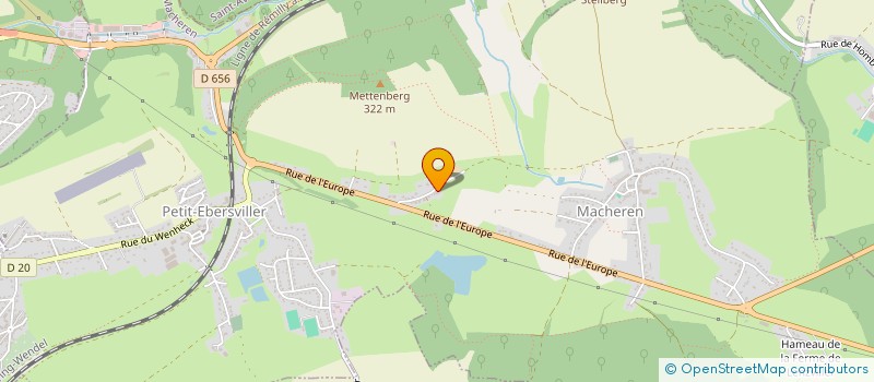 localisation de l'entreprise MONSIEUR MOHAMED OUADAH  MACHEREN