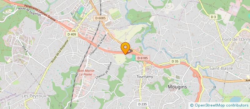 localisation de l'entreprise MONSIEUR MOHAMED OUADJI à MOUGINS