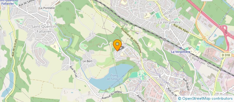 localisation de l'entreprise MONSIEUR MOHAMED OUADOUD  SAINT-QUENTIN-FALLAVIER