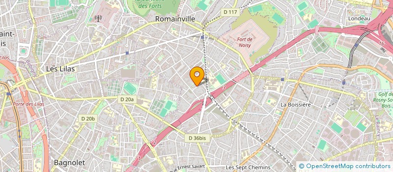 localisation de l'entreprise MONSIEUR MOHAMED OUAHID à ROMAINVILLE