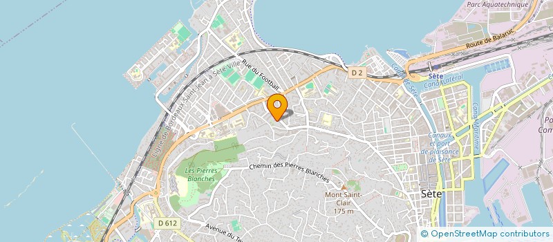 localisation de l'entreprise MONSIEUR MOHAMED OUAHOU à SETE
