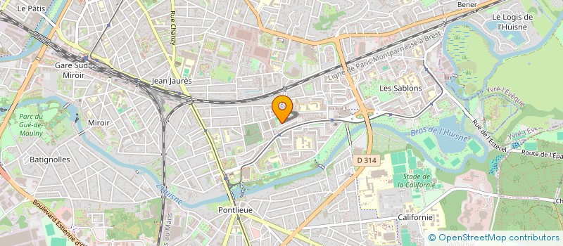 localisation de l'entreprise MONSIEUR MOHAMED OUALD TABEN SALAH à LE MANS
