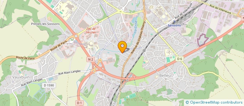 localisation de l'entreprise MONSIEUR MOHAMED OUALI  PARIS