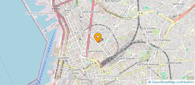 localisation de l'entreprise MONSIEUR MOHAMED OUALIKEN  MARSEILLE