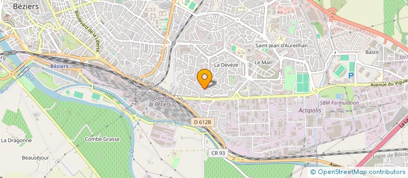 localisation de l'entreprise MONSIEUR MOHAMED OUASSAA à BEZIERS