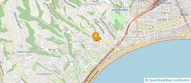 localisation de l'entreprise MONSIEUR MOHAMED OUBAALI à NICE